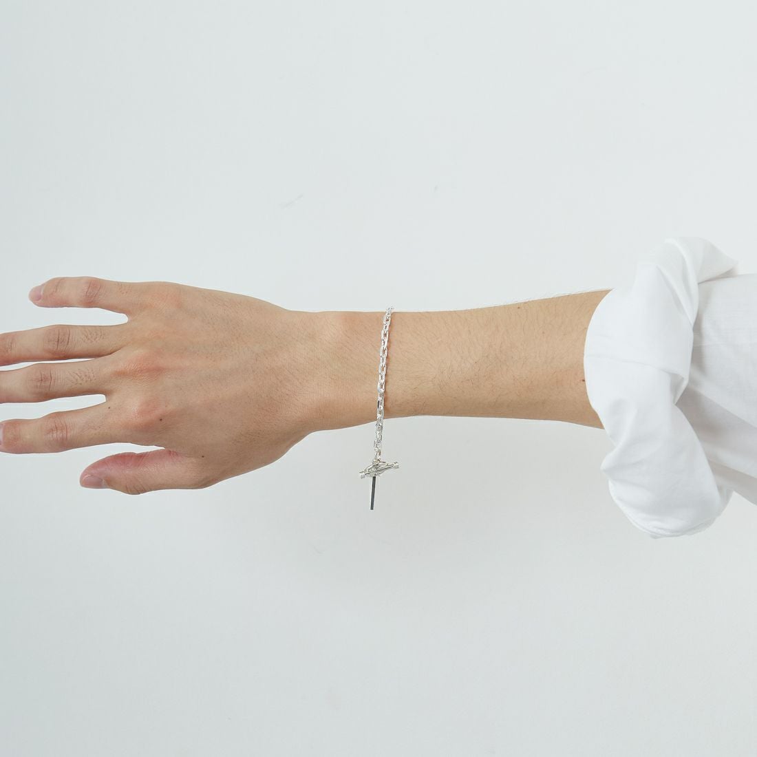 XOLO JEWELRY [ショロジュエリー] オーバルカットリンクブレスレット 4mm [XOB117-19] SILVER