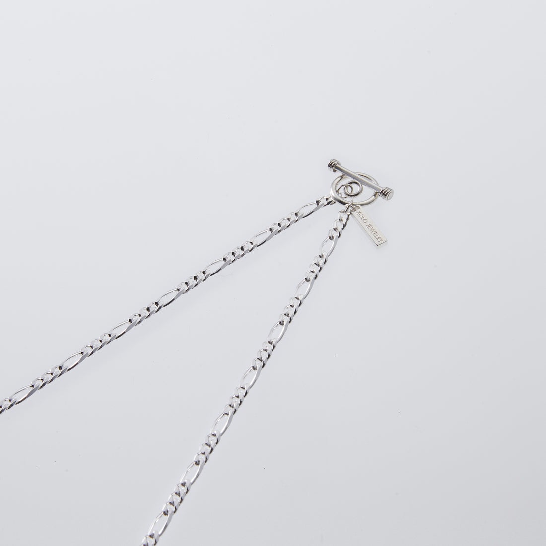 XOLO JEWELRY [ショロジュエリー] フィガロリンクネックレス 4mm [XON050-60] SILVER
