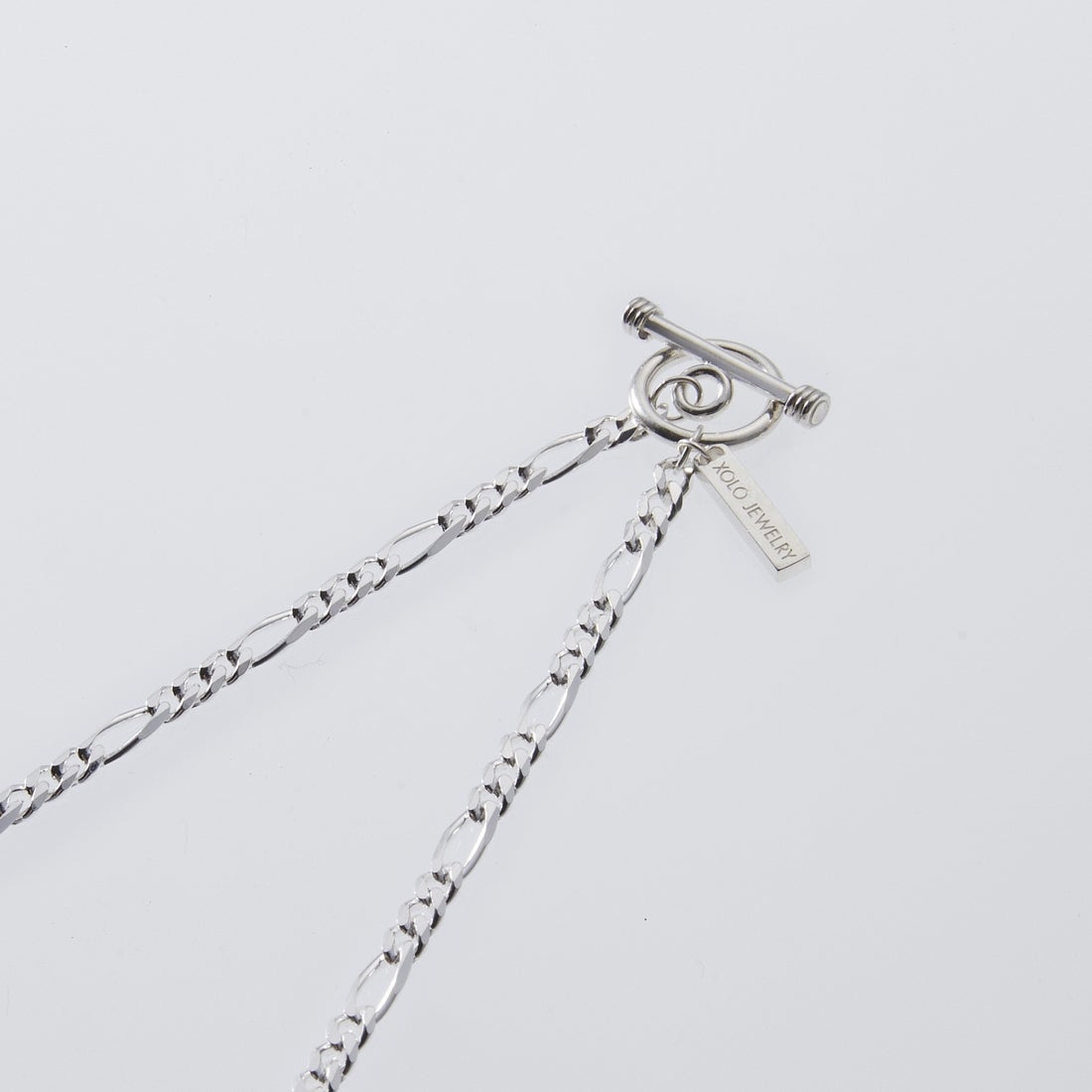 XOLO JEWELRY [ショロジュエリー] フィガロリンクネックレス 4mm [XON050-60] SILVER