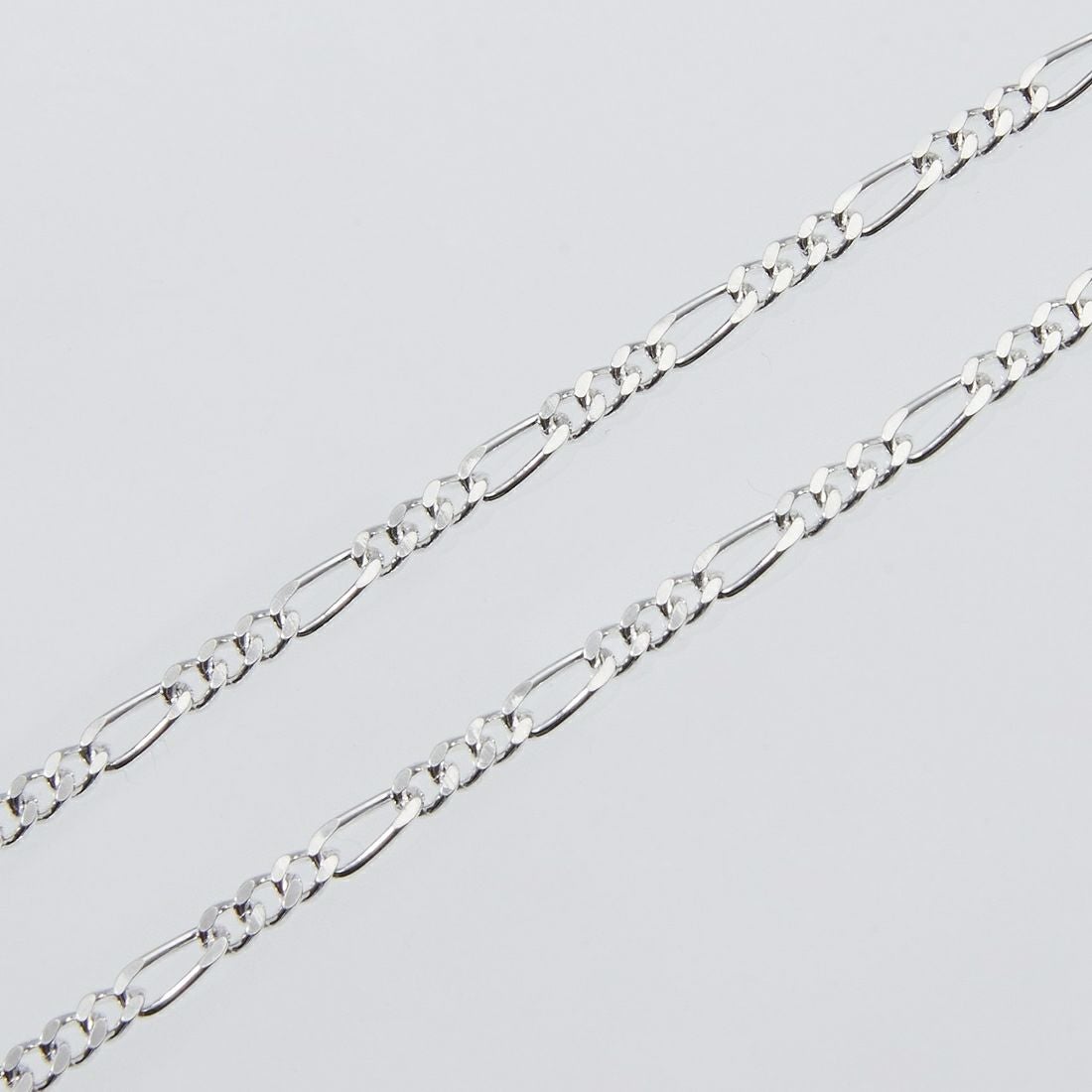 XOLO JEWELRY [ショロジュエリー] フィガロリンクネックレス 4mm [XON050-60] SILVER