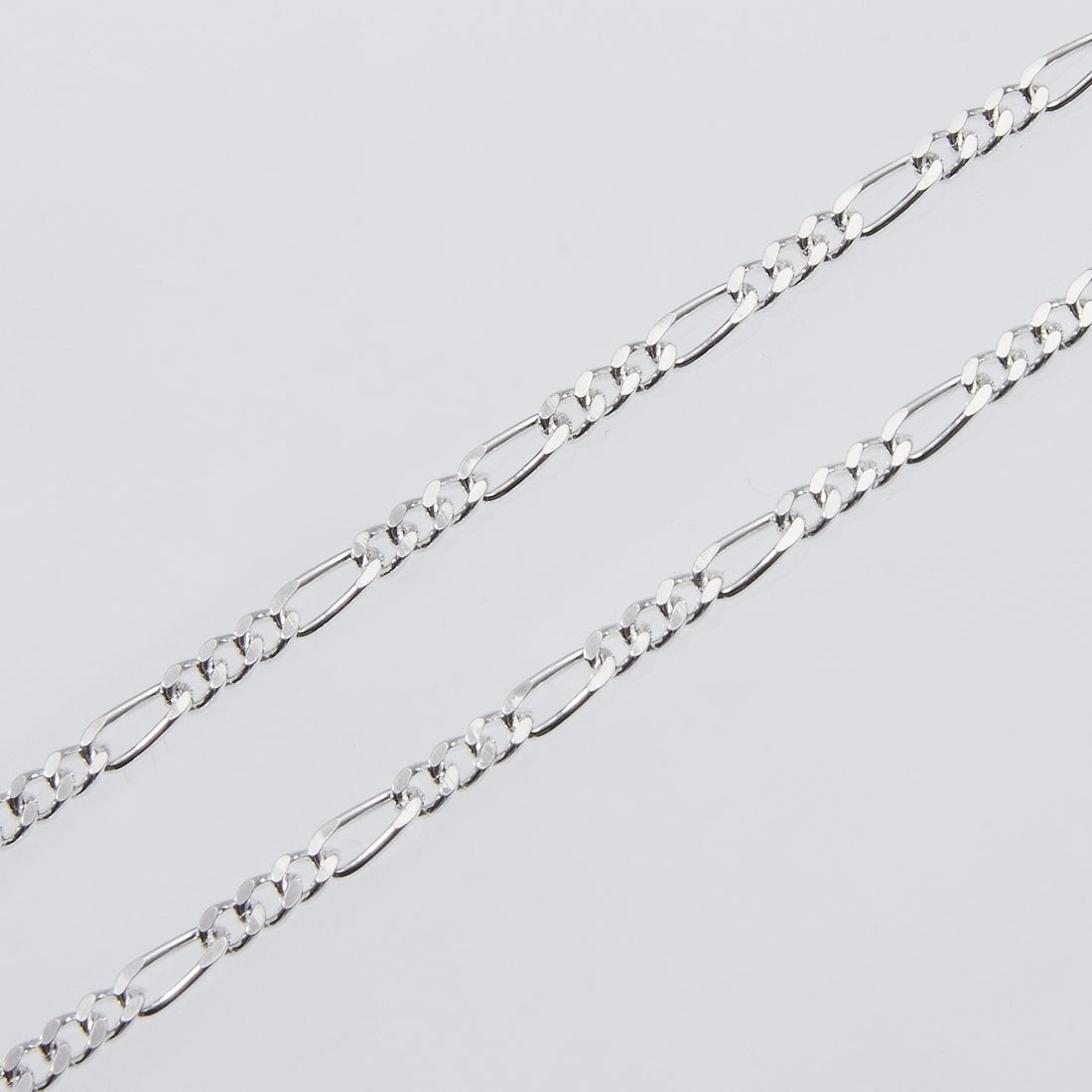 XOLO JEWELRY [ショロジュエリー] フィガロリンクネックレス 4mm [XON050-60] SILVER