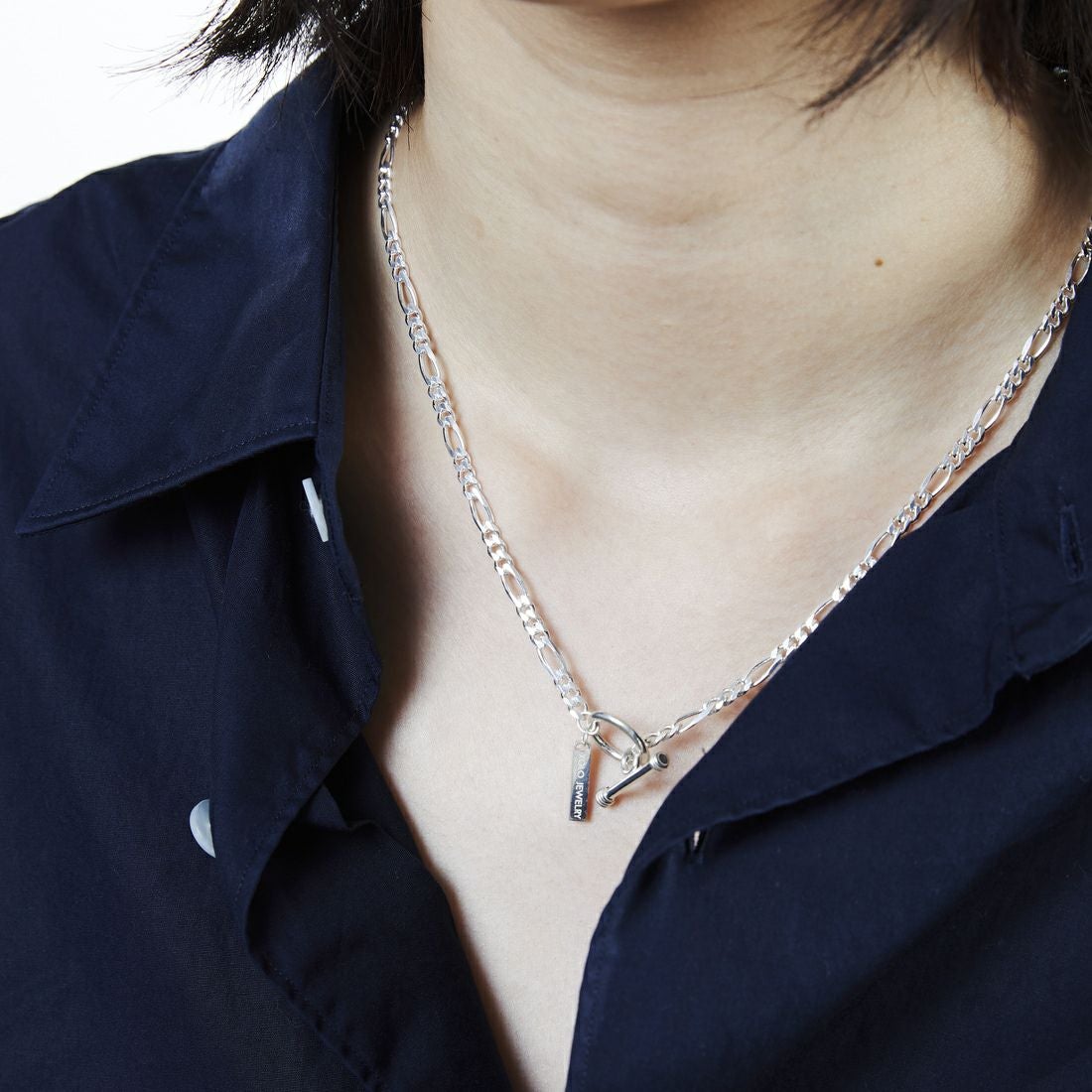 XOLO JEWELRY [ショロジュエリー] フィガロリンクネックレス 4mm