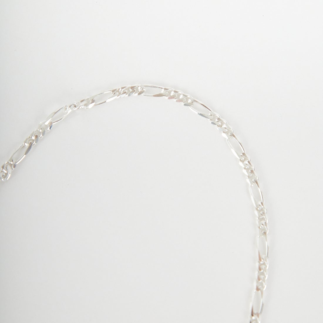 XOLO JEWELRY [ショロジュエリー] フィガロリンクネックレス 4mm [XON050-60] SILVER