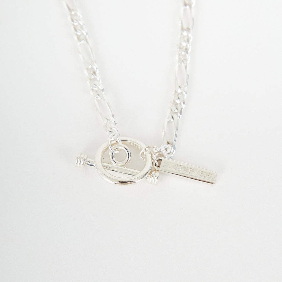 XOLO JEWELRY [ショロジュエリー] フィガロリンクネックレス 4mm [XON050-60] SILVER