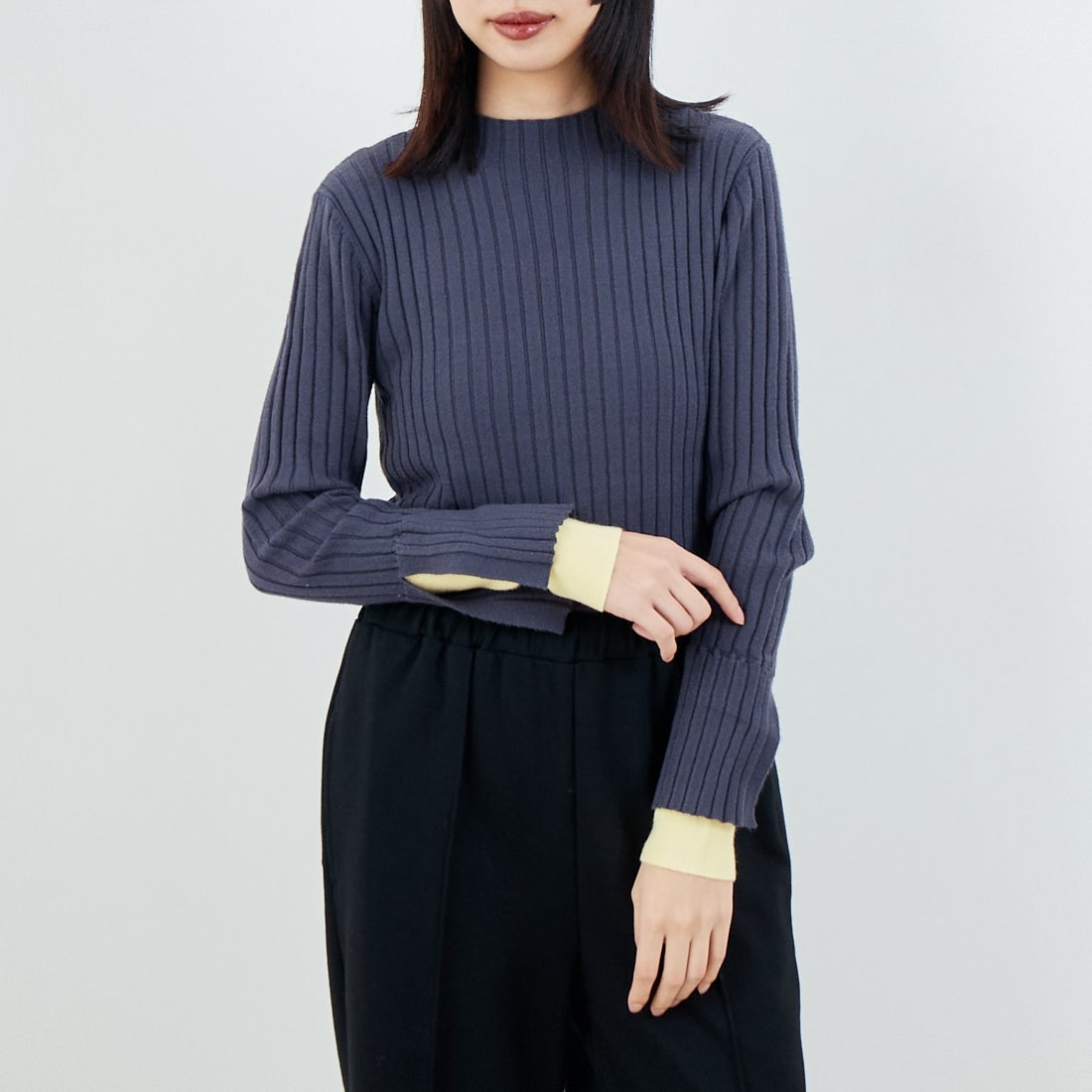 08A ﾁｬｺｰﾙ&&モデル身長：162cm 着用サイズ：F&&