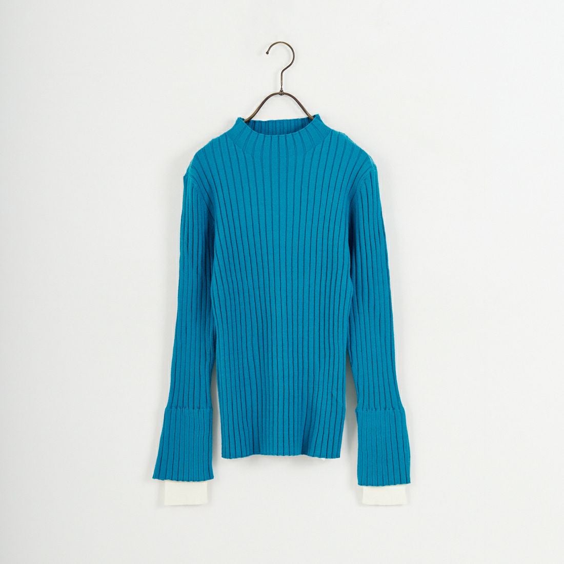 Jf Ready Made [ジェイエフレディメイド] 配色リブニット [929-14110] 83A ﾌﾞﾙｰｸﾞ