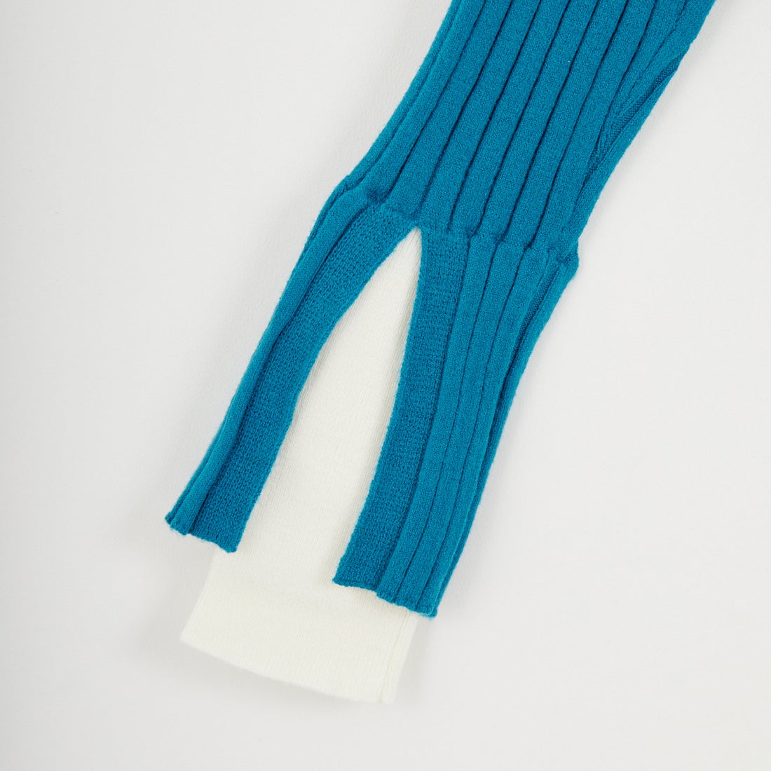Jf Ready Made [ジェイエフレディメイド] 配色リブニット [929-14110] 83A ﾌﾞﾙｰｸﾞ