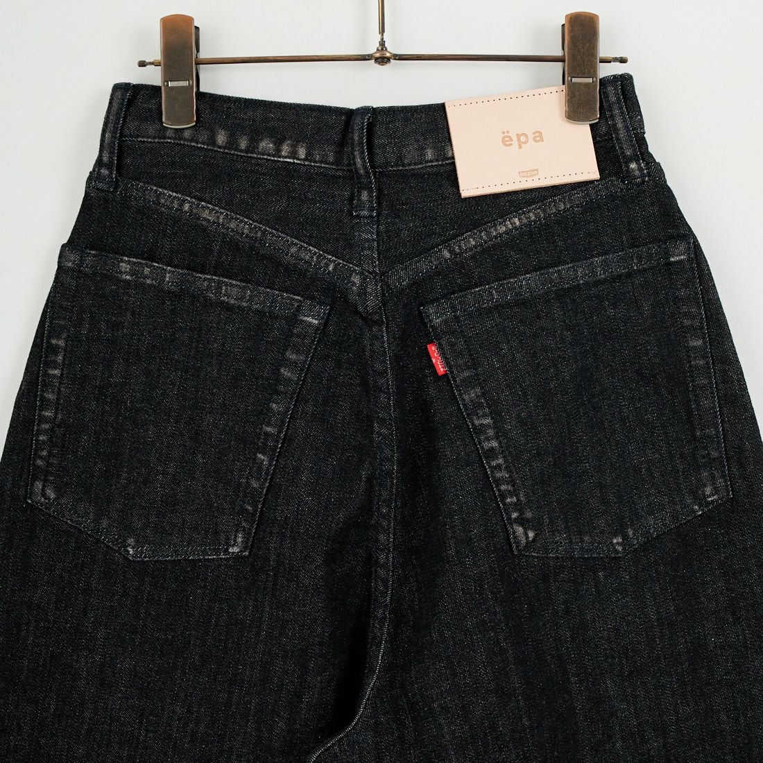 epa エパ　ワイドストレートジーンズ　サイズ26 epa × BIG JOHN [エパ × ビッグジョン] ワイドストレートジーンズ