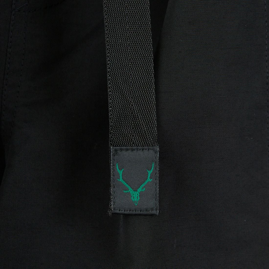 South2West8 [サウスツーウエストエイト] ベルテッドセンターシームパンツ [RW562] B BLACK