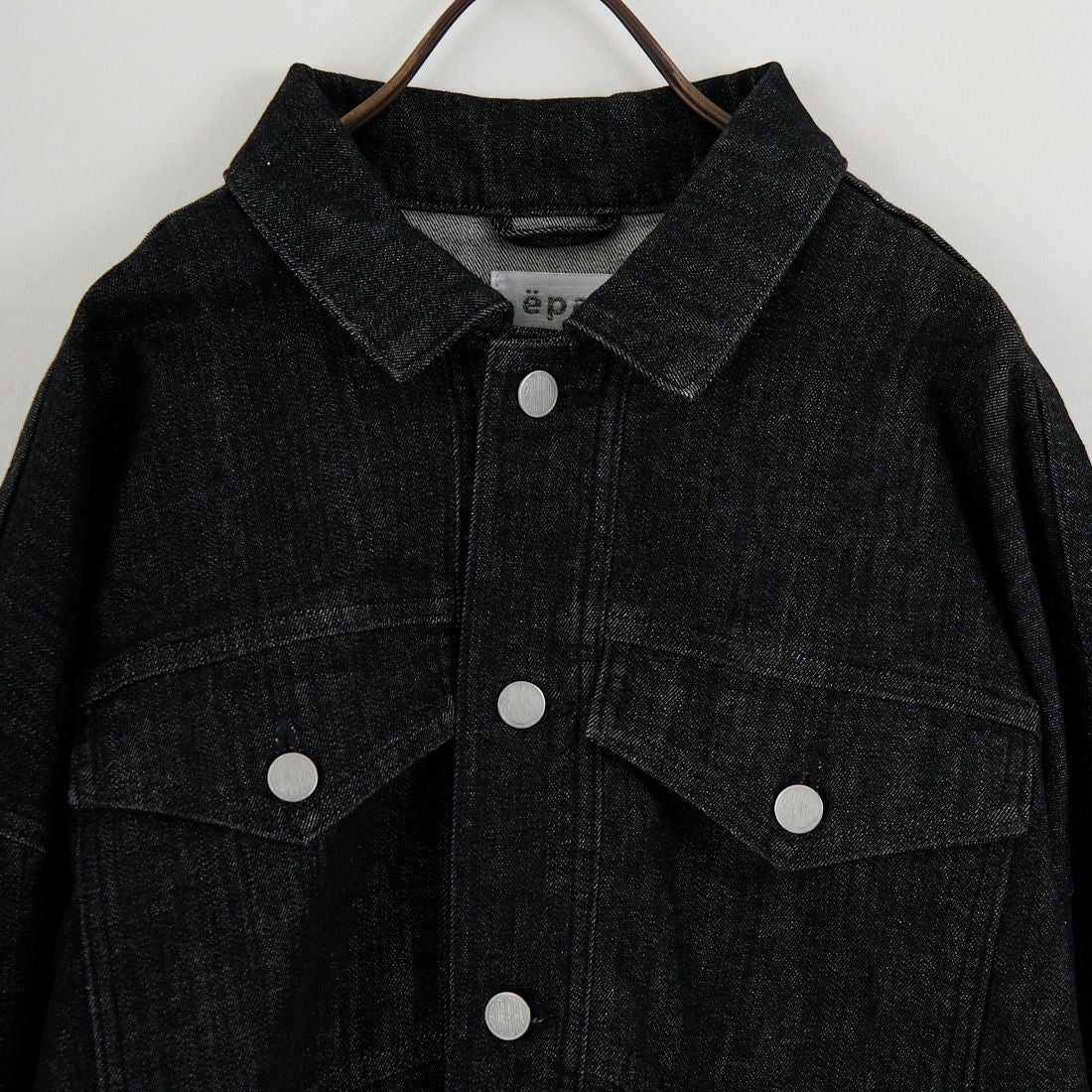 epa × BIG JOHN [エパ × ビッグジョン] バルーンスリーブショートジャケット [MXEP07L] BK02