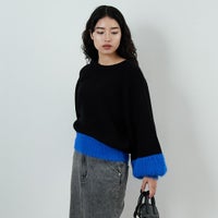 09 ﾌﾞﾗｯｸ&&モデル身長：162cm 着用サイズ：F&&