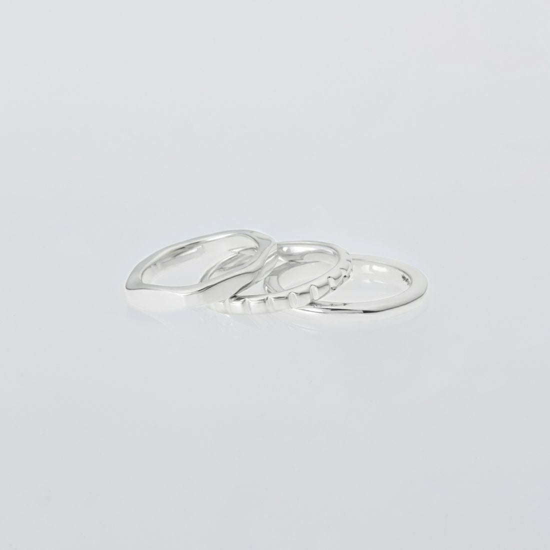 XOLO JEWELRY [ショロジュエリー] トリプルウィズクッションリング [XOR095] SILVER