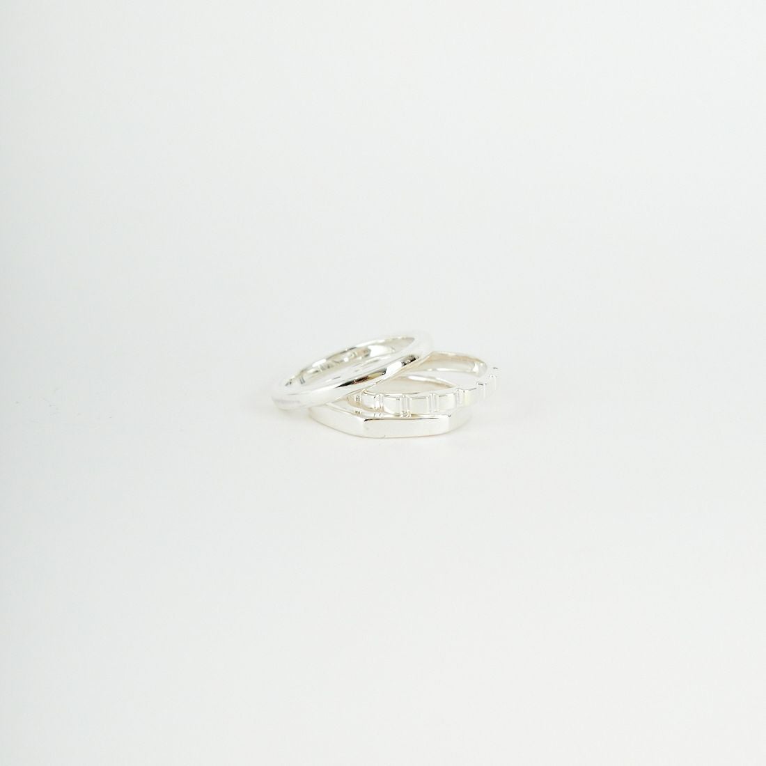 XOLO JEWELRY [ショロジュエリー] トリプルウィズクッションリング [XOR095] SILVER