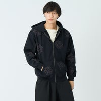 BLACK&&モデル身長：179cm 着用サイズ：M&&