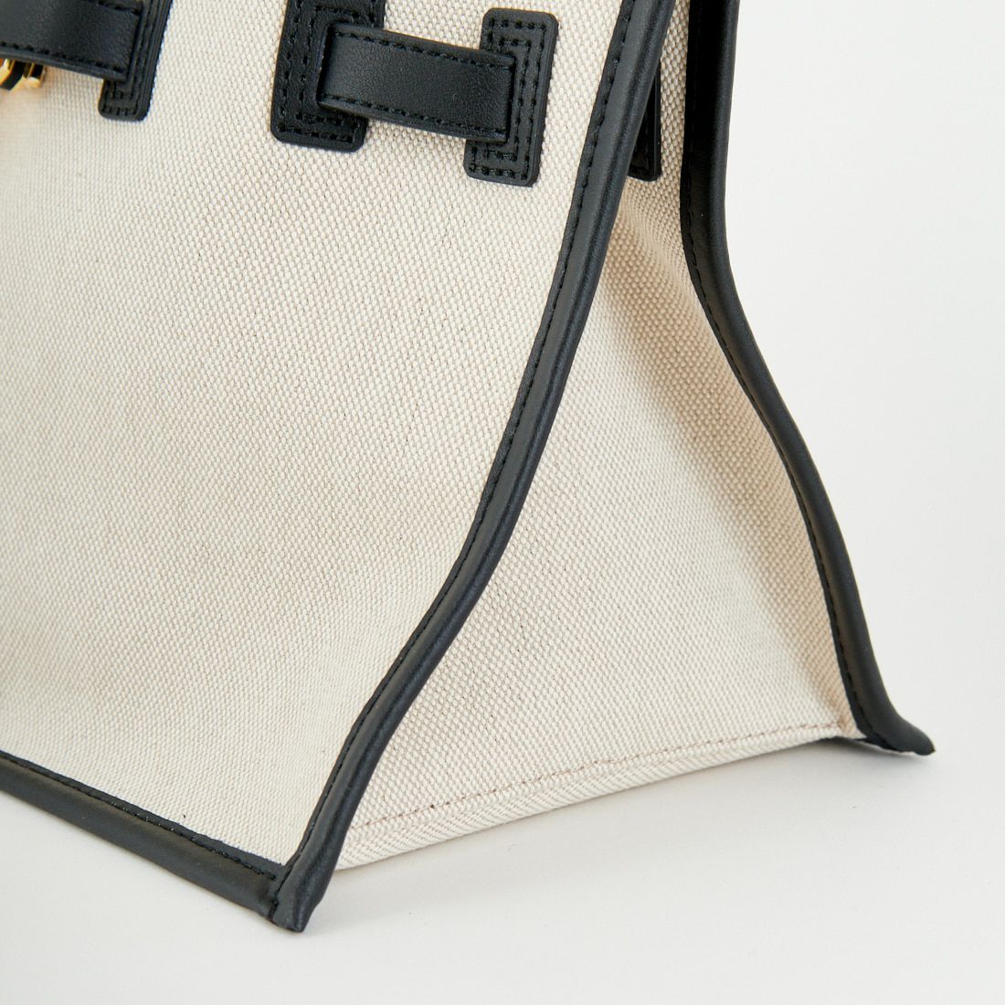 VIOLAd'ORO [ヴィオラドーロ] BRUNO キャンバスレザートートバッグ [V-2287] CANVAS