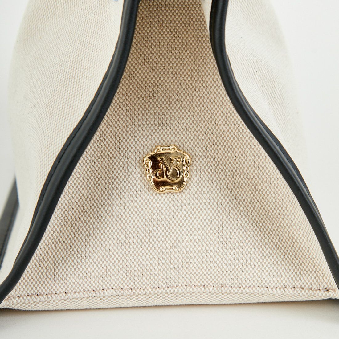 VIOLAd'ORO [ヴィオラドーロ] BRUNO キャンバスレザートートバッグ [V-2287] CANVAS