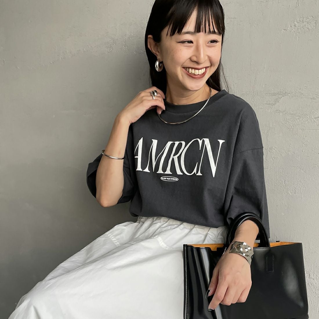 ｽﾐｸﾛ	&&モデル身長：150cm 着用サイズ：ONE SIZE&&