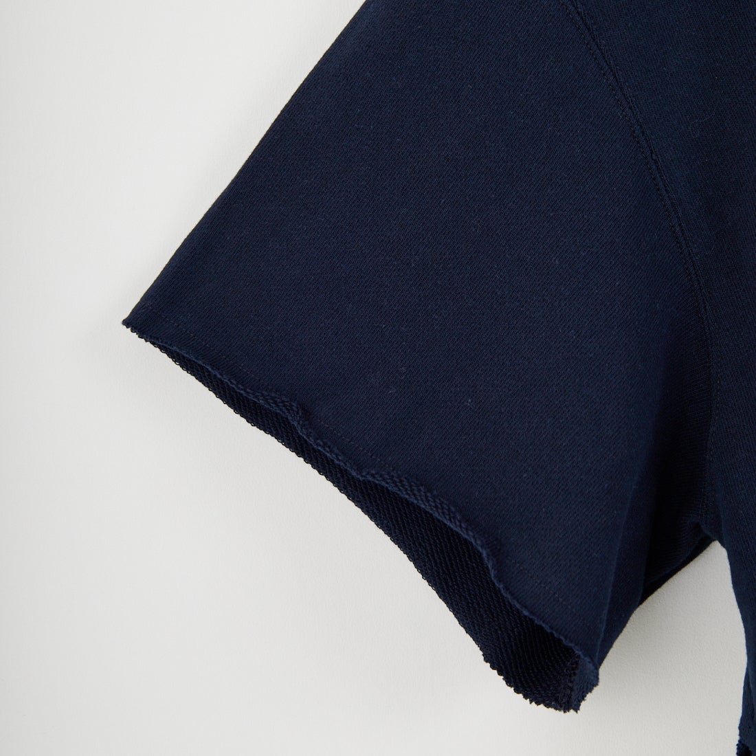 Americana × JEANS FACTORY [アメリカーナ × ジーンズファクトリー] 別注 ロゴプリント カットオフスウェット [ASO-850-2-JF] ﾈｲﾋﾞｰ