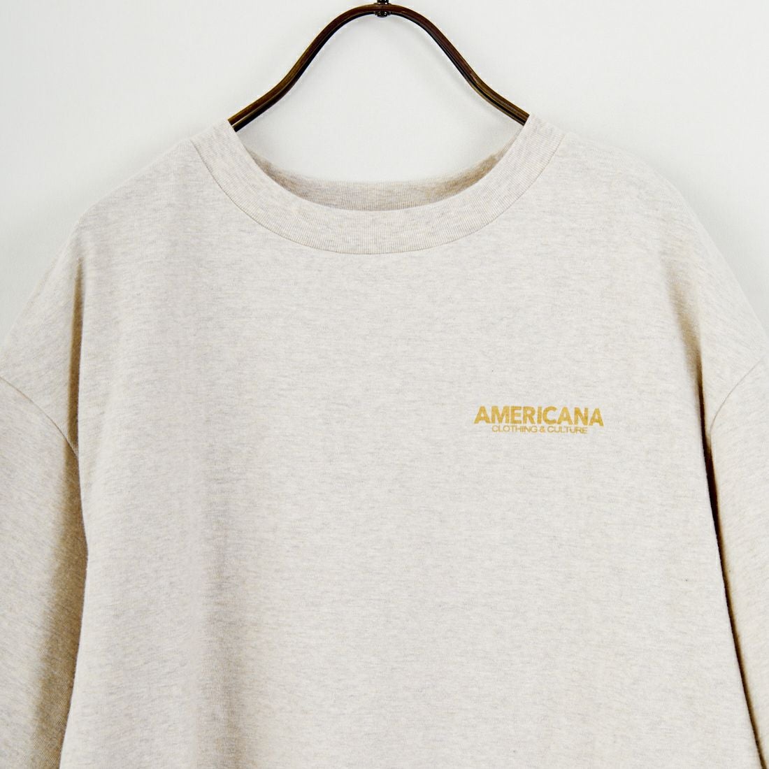 Americana × JEANS FACTORY [アメリカーナ × ジーンズファクトリー] 別注 AMRCN バックプリントTシャツ [BRF-808A-2-JF] ｵｰﾄﾐｰﾙ