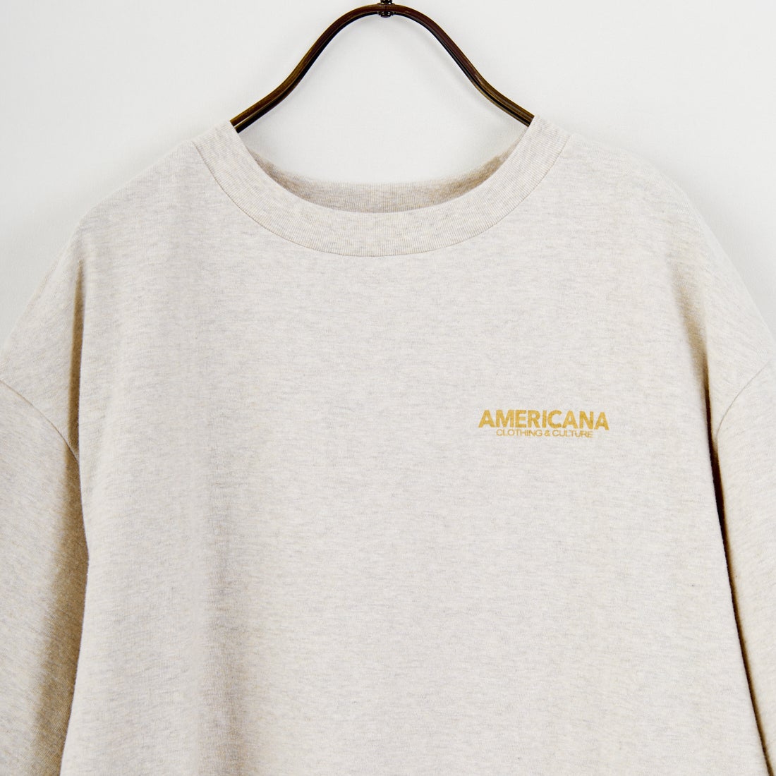 Americana × JEANS FACTORY [アメリカーナ × ジーンズファクトリー] 別注 AMRCN バックプリントTシャツ [BRF-808A-2-JF] ｵｰﾄﾐｰﾙ