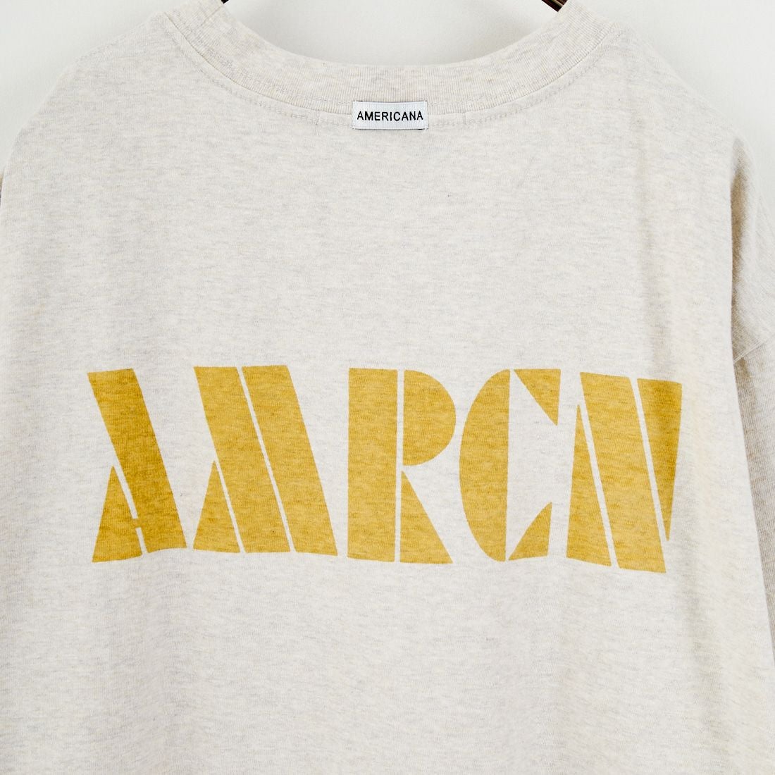 Americana × JEANS FACTORY [アメリカーナ × ジーンズファクトリー] 別注 AMRCN バックプリントTシャツ [BRF-808A-2-JF] ｵｰﾄﾐｰﾙ