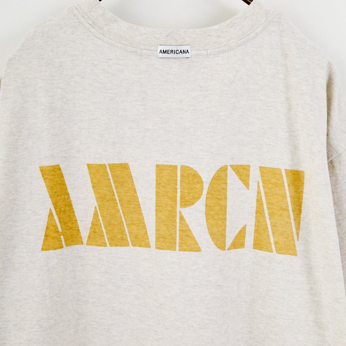 Americana × JEANS FACTORY [アメリカーナ × ジーンズファクトリー] 別注 AMRCN バックプリントTシャツ [BRF-808A-2-JF] ｵｰﾄﾐｰﾙ