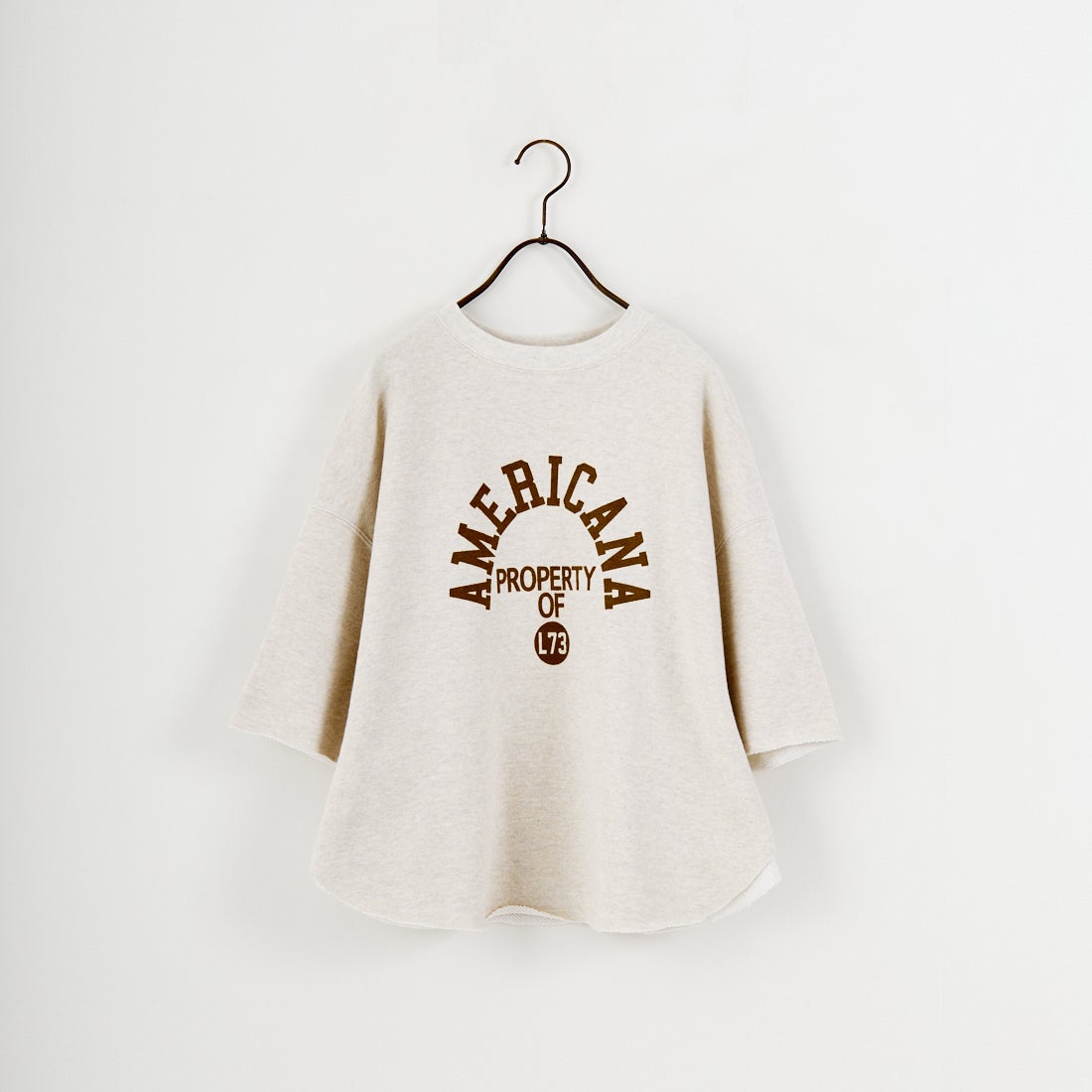 Americana × JEANS FACTORY [アメリカーナ × ジーンズファクトリー] 別注 カレッジプリント カットオフスウェット [ASO-850-1-JF] ｵｰﾄﾐｰﾙ