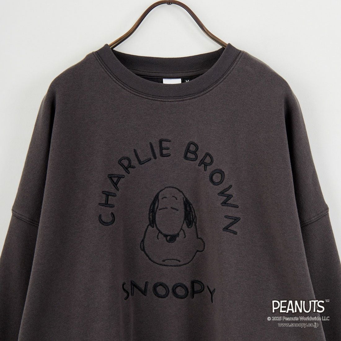 PEANUTS × JEANS FACTORY [ピーナッツ × ジーンズファクトリー] PEANUTS チャーリー・ブラウン&スヌーピースウェット [JFC-254-100] SUMIKURO