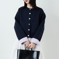 16 NVY/LVD&&モデル身長：162cm 着用サイズ：F&&