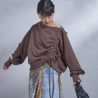28 BROWN&&モデル身長：150cm 着用サイズ：F&&