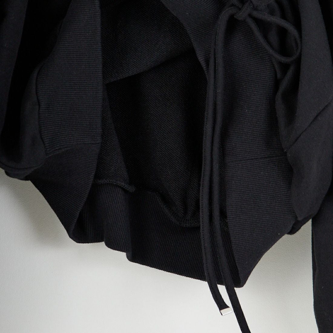 nenom [ネノム] ワンショルダードロストスウェット [NE25142013] 09 BLACK