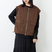 28 BROWN&&モデル身長：162cm 着用サイズ：F&&