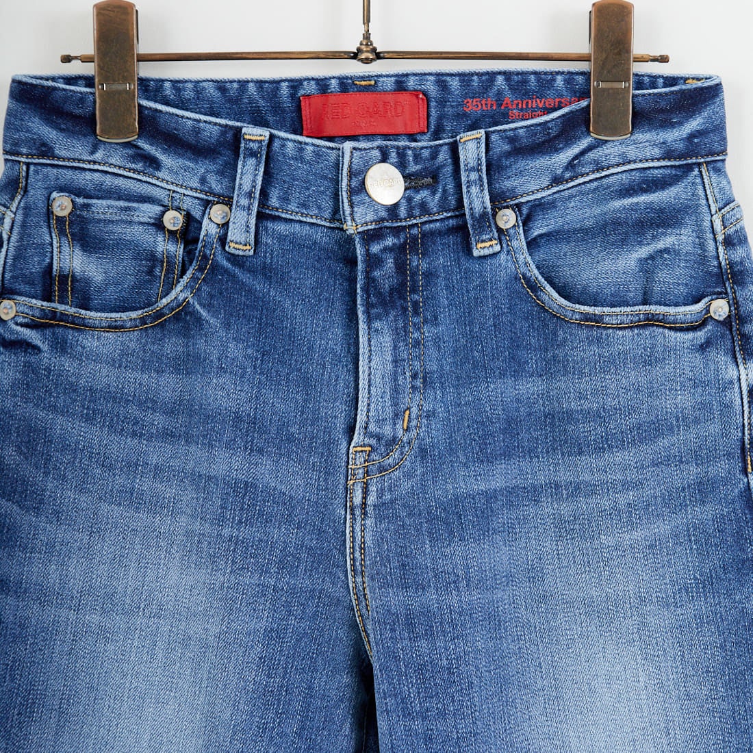 RED CARD TOKYO [レッドカード トーキョー] 35th Anniversary ストレートデニムパンツ [26W13201AVM] A-VINT MID