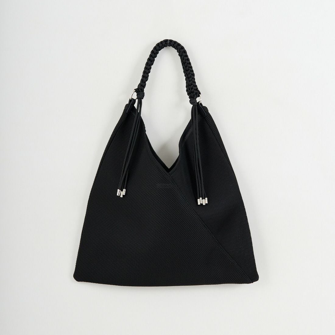 LE VERNIS [ル・ベルニ] パラコードハンドルメッシュバッグ [235-211505] ﾌﾞﾗｯｸ