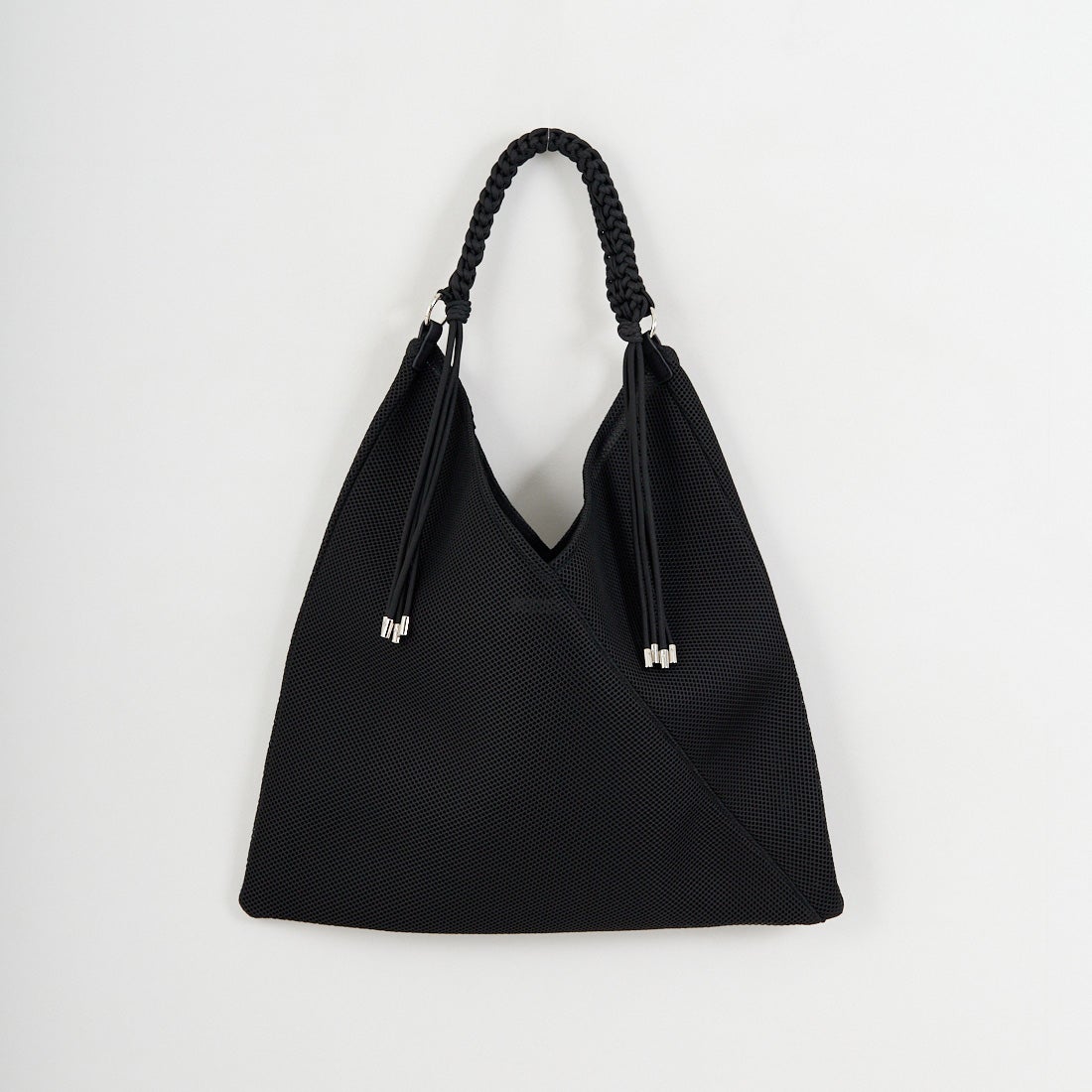 LE VERNIS [ル・ベルニ] パラコードハンドルメッシュバッグ [235-211505] ﾌﾞﾗｯｸ