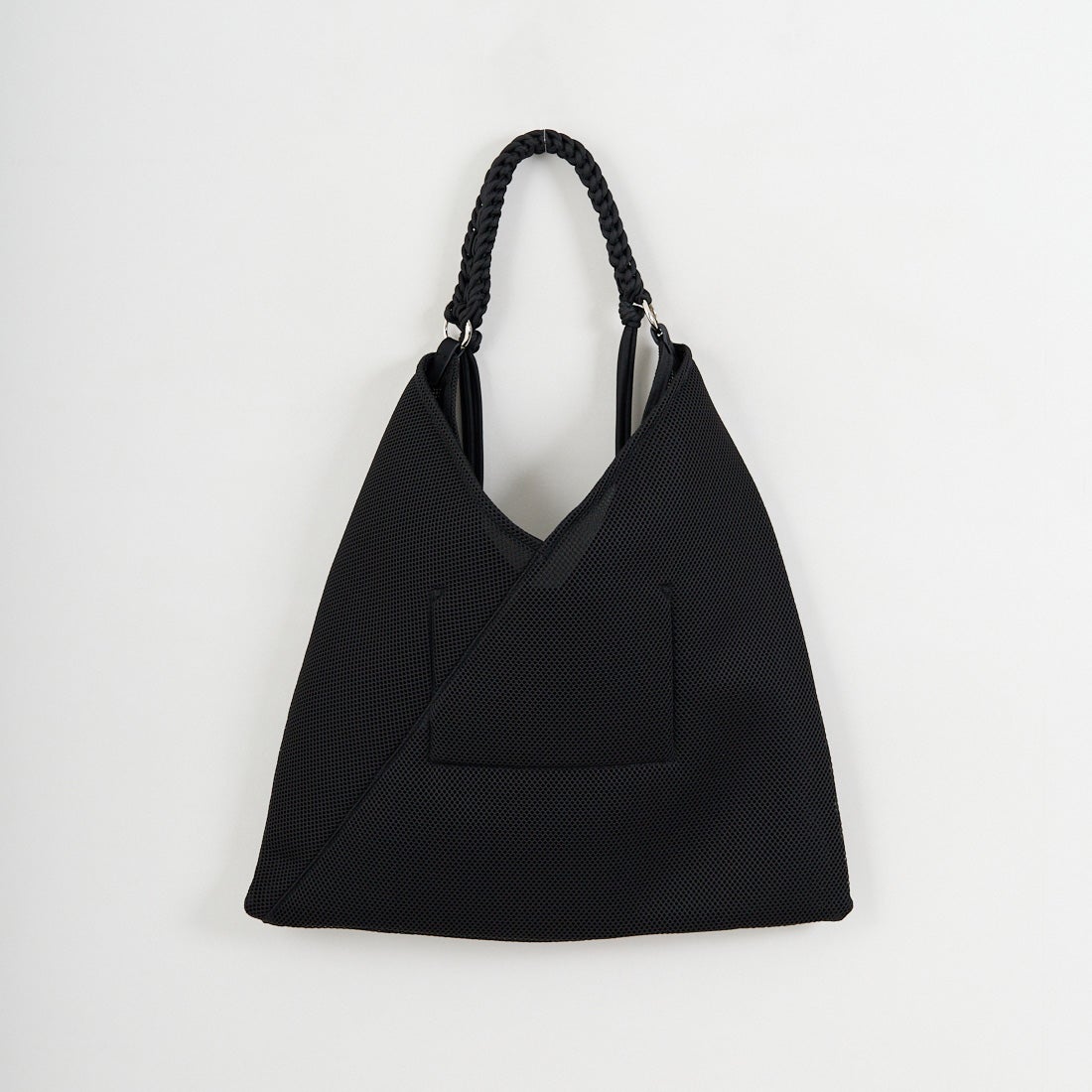 LE VERNIS [ル・ベルニ] パラコードハンドルメッシュバッグ [235-211505] ﾌﾞﾗｯｸ