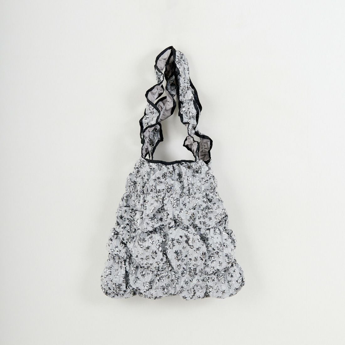 Casselini [キャセリーニ] スクエアギャザートートバッグ [254-110508] ｼﾙﾊﾞｰ