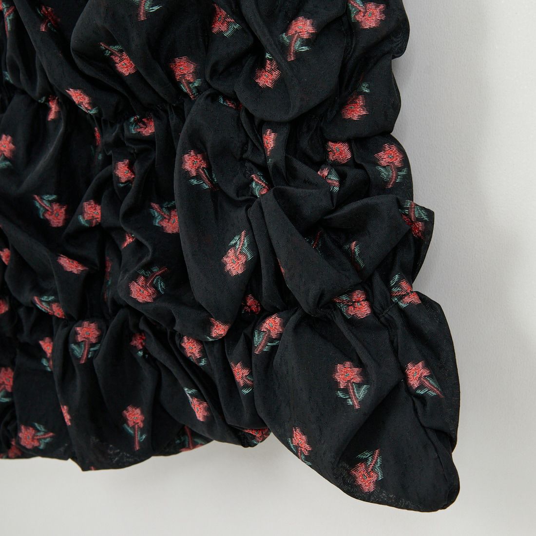 Casselini [キャセリーニ] スクエアギャザートートバッグ [254-110508] ﾌﾞﾗｯｸ