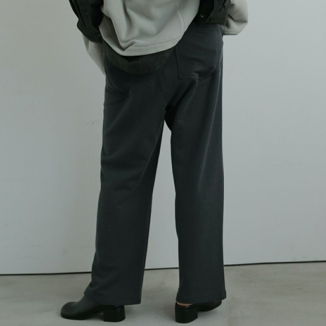 anuke [アンヌーク] ワイドスウェットパンツ [62520719] C/GRY