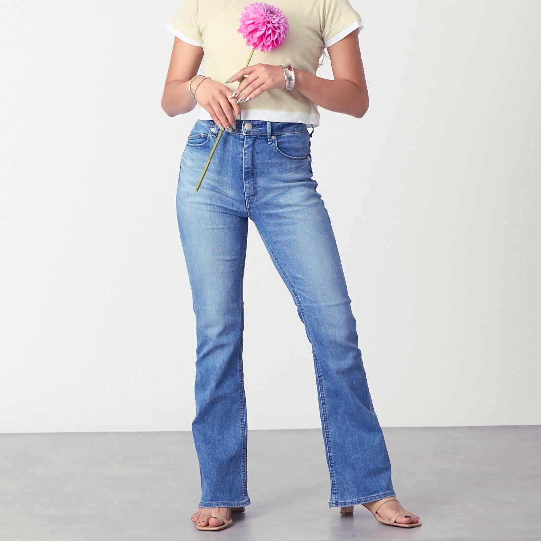 FLB&&モデル身長：162cm 着用サイズ：25&&