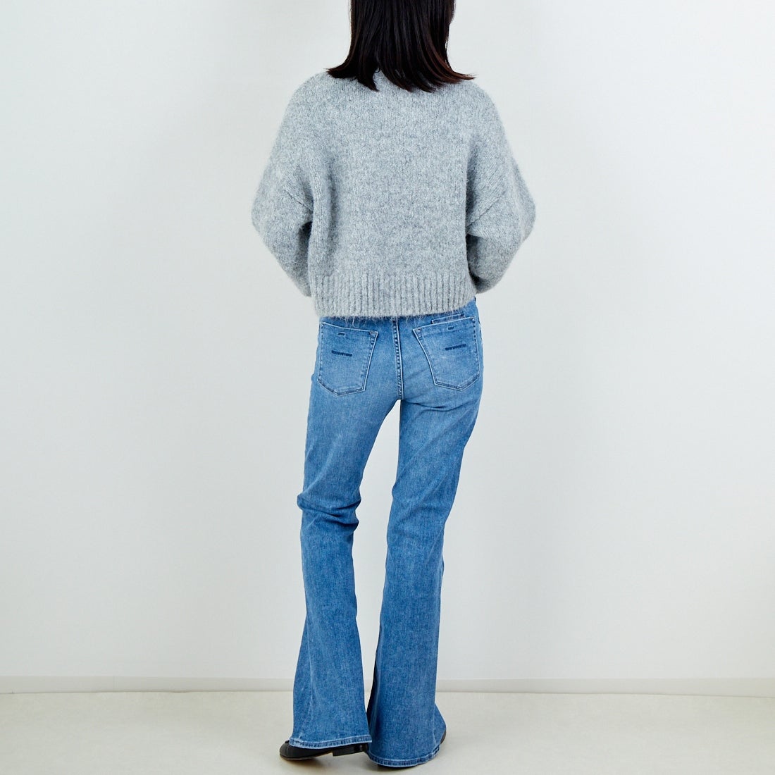 YANUK [ヤヌーク] ブーツカット [57153341] FLB &&モデル身長：162cm 着用サイズ：25&&