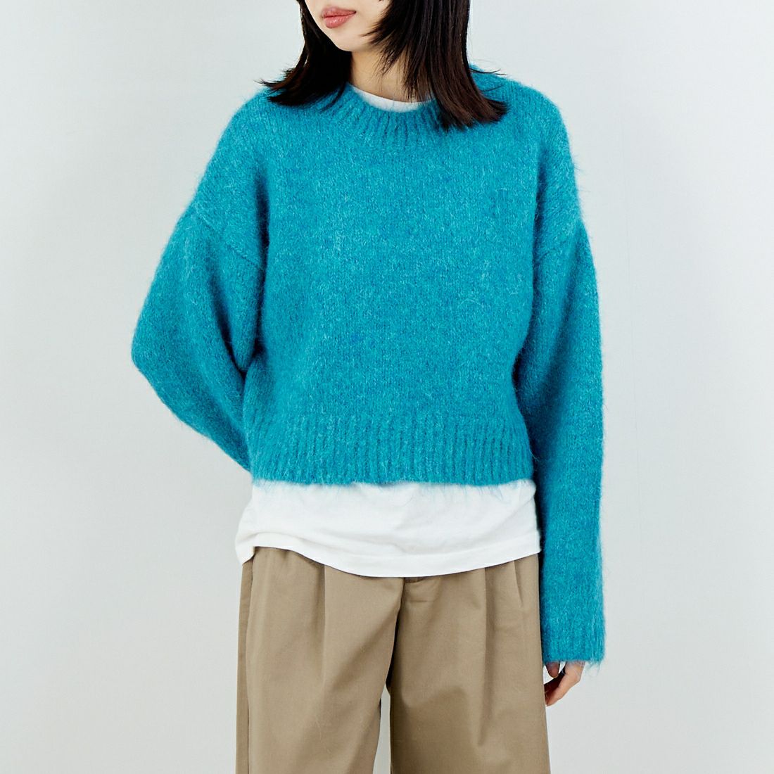 063 ﾌﾞﾙｰｸﾞ&&モデル身長：162cm 着用サイズ：F&&