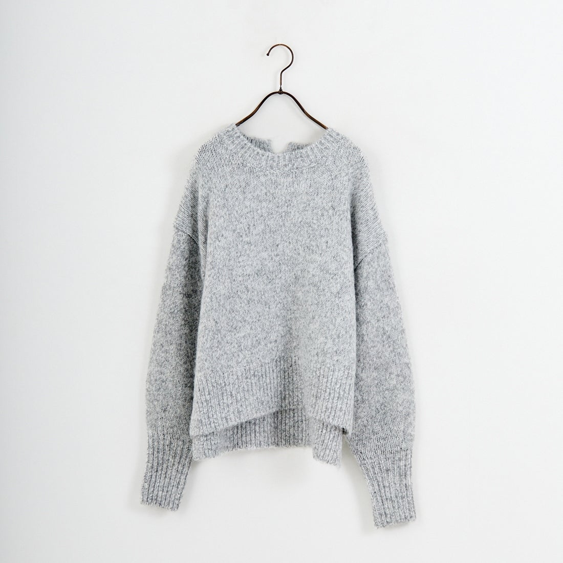 Jeans Factory Clothes [ジーンズファクトリークローズ] 5G ミックスファンシー天竺プルオーバー [11256552] 001 ﾗｲﾄｸﾞﾚ