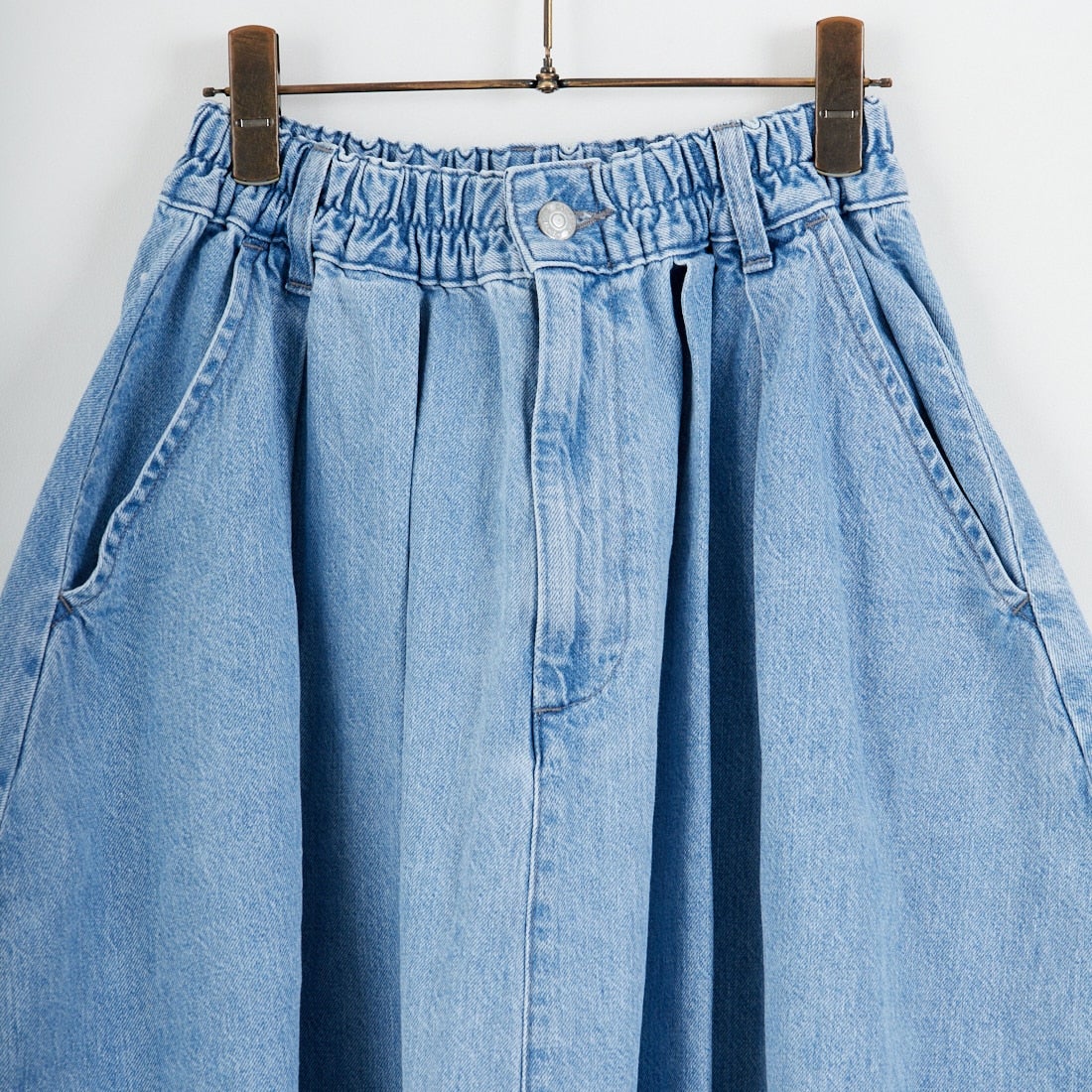 HARVESTY [ハーベスティ] デニムサーカススカート [A22504] 93 L.BLUE