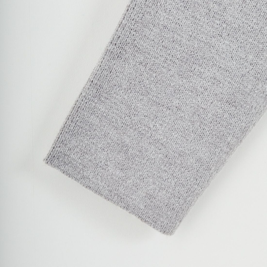 &g'aime [アンジェム] シャギー切替ショートニット [986-67028] ｸﾞﾚｰ