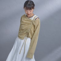 37 MINT&&モデル身長：150cm 着用サイズ：F&&