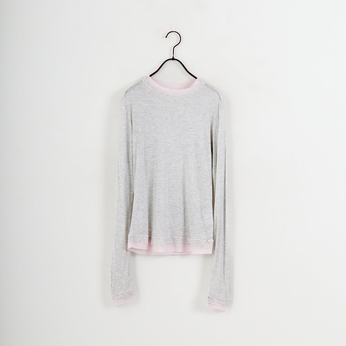 nenom [ネノム] シアーレイヤードロンT [NE26312002] 20 OAT/PNK