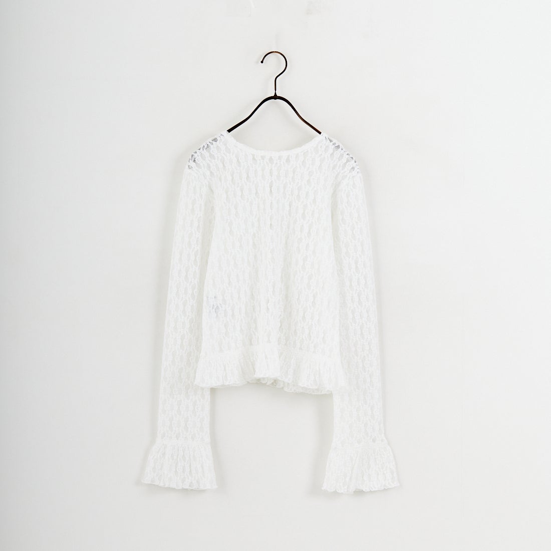 nenom [ネノム] マルチWAY レースペプラムカーディガン [NE26312001] 02 OFF