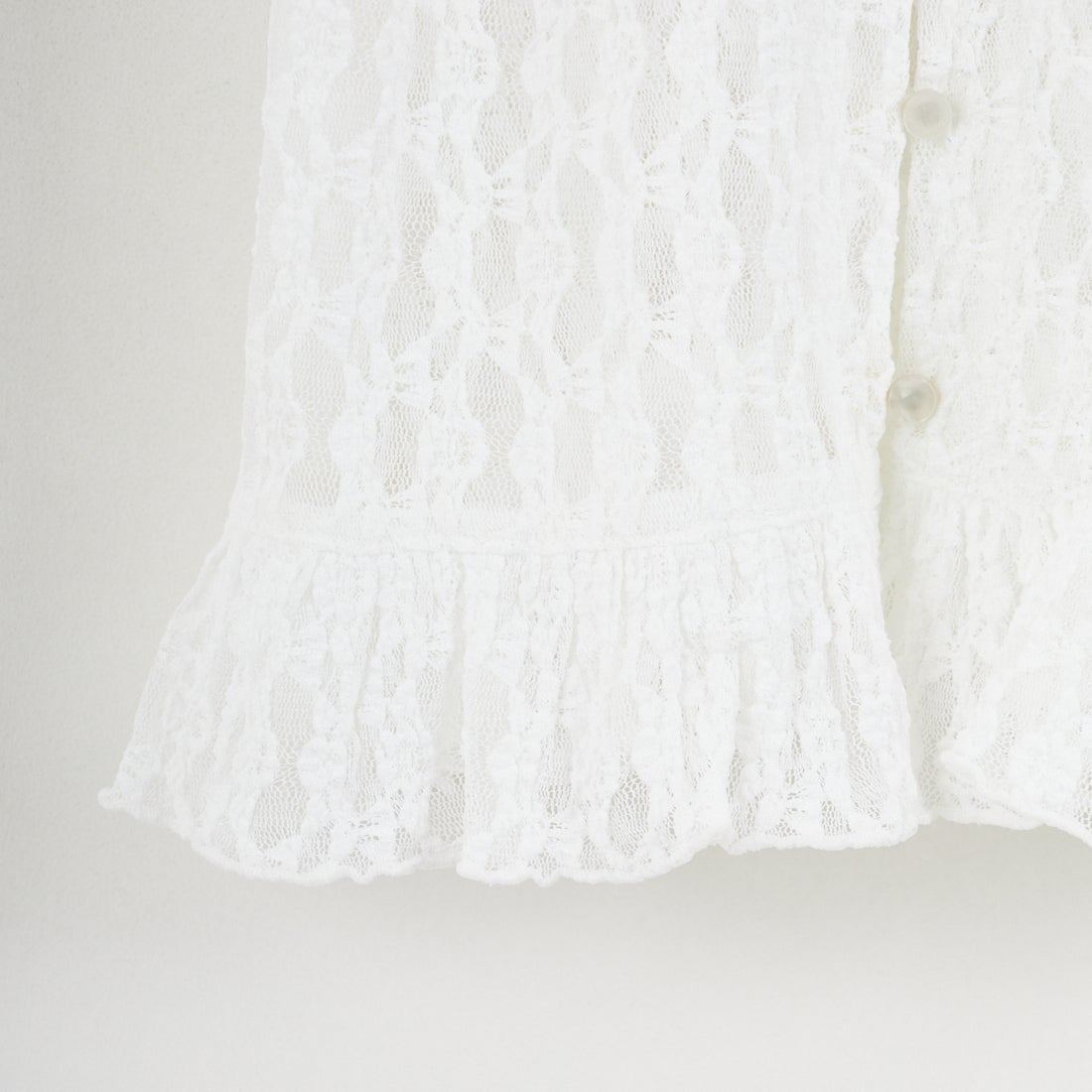 nenom [ネノム] マルチWAY レースペプラムカーディガン [NE26312001] 02 OFF