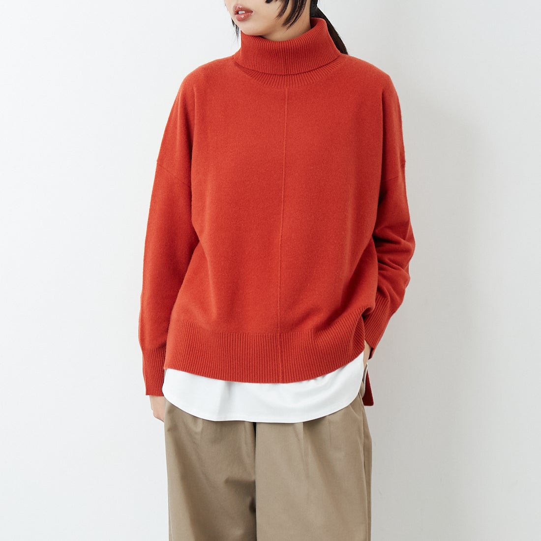 010 ﾚｯﾄﾞ&&モデル身長：162cm 着用サイズ：F&&